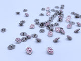 B194 Cute 8mm Paws Shank Buttons Micro Mini Buttons Tiny Buttons Doll Buttons Doll Sewing Craft Supplies