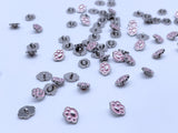 B194 Cute 8mm Paws Shank Buttons Micro Mini Buttons Tiny Buttons Doll Buttons Doll Sewing Craft Supplies