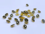 B194 Cute 8mm Paws Shank Buttons Micro Mini Buttons Tiny Buttons Doll Buttons Doll Sewing Craft Supplies