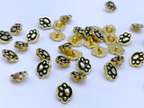 B194 Cute 8mm Paws Shank Buttons Micro Mini Buttons Tiny Buttons Doll Buttons Doll Sewing Craft Supplies