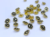 B194 Cute 8mm Paws Shank Buttons Micro Mini Buttons Tiny Buttons Doll Buttons Doll Sewing Craft Supplies