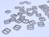 B196 Mini 8×8mm Square Buckles Mini Buckles Sewing Craft Belt Purse Coat Doll Clothes Making Sewing Supply