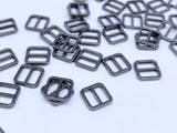 B196 Mini 8×8mm Square Buckles Mini Buckles Sewing Craft Belt Purse Coat Doll Clothes Making Sewing Supply