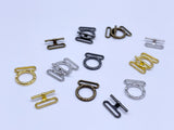 B198 Decorative Hook Buckle 10×13mm Mini Buckles Sewing Craft Doll Clothes Making Sewing Supply