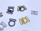 B198 Decorative Hook Buckle 10×13mm Mini Buckles Sewing Craft Doll Clothes Making Sewing Supply