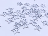 B199 Multi Colors 11×11 mm Star Tiny Mini Buckles Doll Sewing Doll Craft Supply Doll Clothes Making