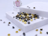 B218 Metal 5mm Skeleton Shape Shank Buttons Micro Mini Buttons Tiny Buttons Doll Buttons Doll Sewing Craft Supplies