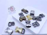 B220 Metal/Plastic 12mm Mini Side Release Buckles Doll Sewing Supplies 2 Sets