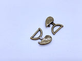 B223 Decorative Heart Hook Buckle 15mm Mini Buckles Sewing Craft Doll Clothes Making Sewing Supply