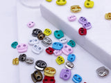 B230 Mini Stopper Pig Nose Button 6mm 8mm Buttons  Micro Mini Buttons Tiny Buttons Doll Buttons Doll Sewing Craft Supplies