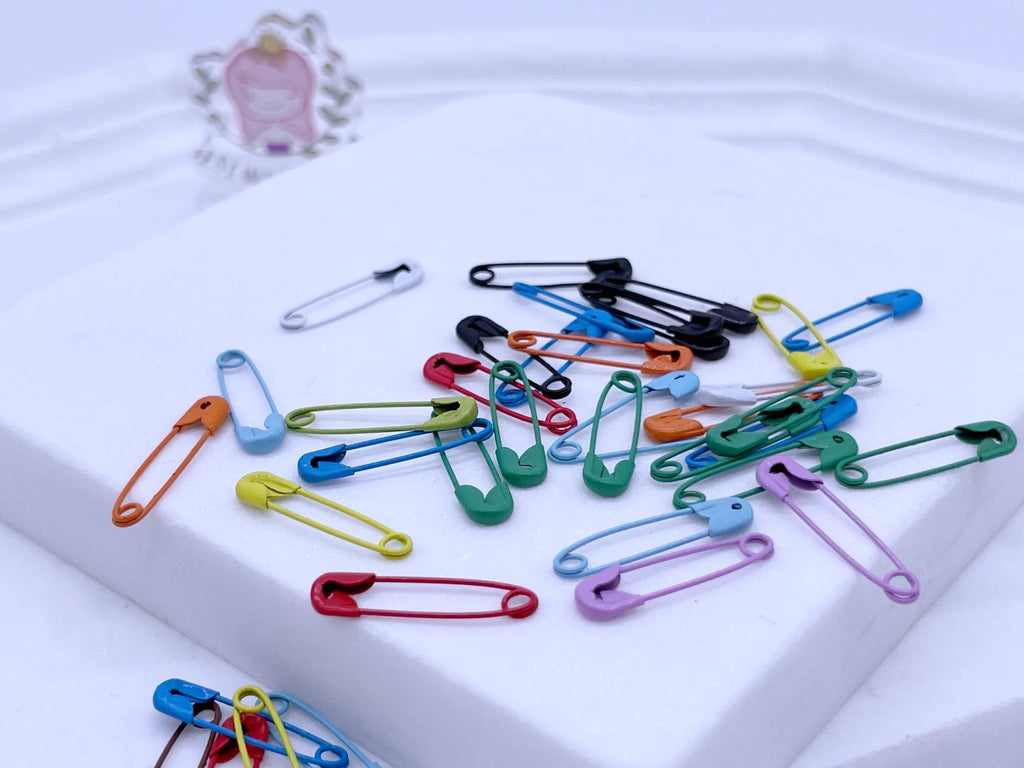 B232 Mini Tiny 19mm Safe Pin Doll Sewing Supplies Doll Clothes Craft S