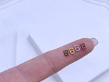 B233 Tiny 3.5×5mm Mini Buckles Doll Sewing Doll Craft Supply Doll Clothes Making