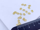 B233 Tiny 3.5×5mm Mini Buckles Doll Sewing Doll Craft Supply Doll Clothes Making