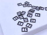 B236 Metal 7×8mm Mini Buckles Sewing Craft Belt Purse Coat Doll Clothes Making Sewing Supply