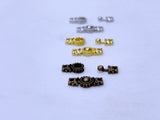 B238 Bronze/Gold/Silver 10mm Decorative Hook Buckle  Mini Buckles Sewing Craft Doll Clothes Making Sewing Supply