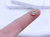 B240 Cute 7mm Cat Head Shank Buttons Micro Mini Buttons Tiny Buttons Doll Buttons Doll Sewing Craft Supplies