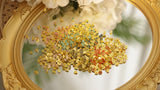 B244 Flower 7×5mm Metal Shank Buttons Micro Mini Buttons Tiny Buttons Doll Buttons Doll Sewing Craft Supplies