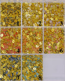 B244 Flower 7×5mm Metal Shank Buttons Micro Mini Buttons Tiny Buttons Doll Buttons Doll Sewing Craft Supplies