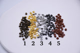 B248 Round Head Metal 4mm Micro Mini Shank Buttons Doll Buttons Doll Clothes Sewing Doll Craft Sewing Supply