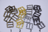 B249 Tiny Patterned 15mm Metal Belt Buckles Doll Sewing Doll Craft Supply Doll Clothes Making