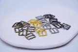 B249 Tiny Patterned 15mm Metal Belt Buckles Doll Sewing Doll Craft Supply Doll Clothes Making