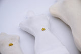 B256 Tiny Gold Color 6mm Bow Charm  Doll Craft Jewelry Making Doll Sewing Supplies