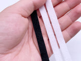 W011 Ultra Thin 6mm 8mm Width  Sew On Fastener Strap Doll Sewing Craft Doll Clothes Sewing Supply