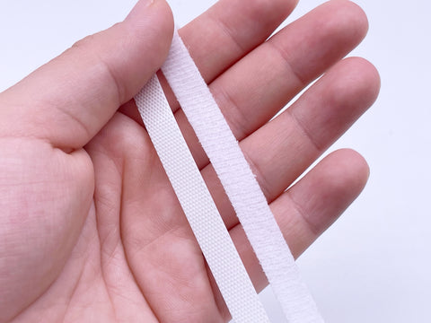 W011 Ultra Thin 6mm 8mm Width Sew On Fastener Strap Doll Sewing