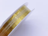 W012 Super Skinny Gold/Silver 0.1 0.2 0.3 0.4 0.5mm Copper Wire For Jewelry Making Doll Craft