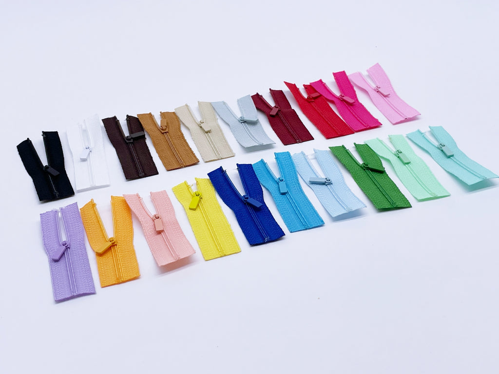 Rectangle Zip Puller W024 Mini Rectangle Zipper Puller 6CM Zipper Mini Tiny Super Small Zip ...