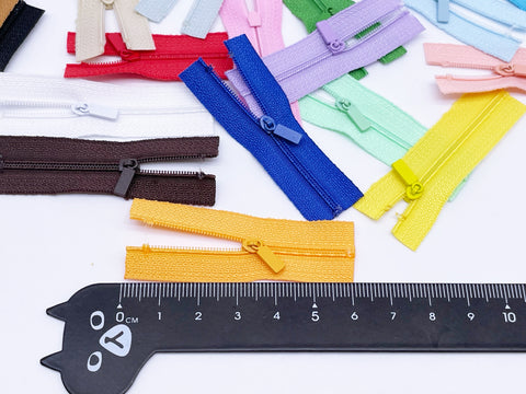 Zipper Button Doll FINGERINSPIRE 20 Pcs Tiny Zippers For Doll