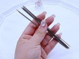 W031 Skinny Knitting Needles 0.8 0.9 1.0 1.1 1.3 1.5 1.7 1.9mm Dolly Size 14cm Long Doll Sewing Notions Essential Craft Supply