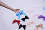 W033 Tiny 2×2.2cm Satin Ribbon Bow Tie Decor Sewing Craft Doll Clothes Making Sewing Supply Accessories