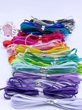 R003 Multi Colors  3mm Elastic Band Doll Sewing Craft Doll Clothes Making Sewing Supply 2 yards