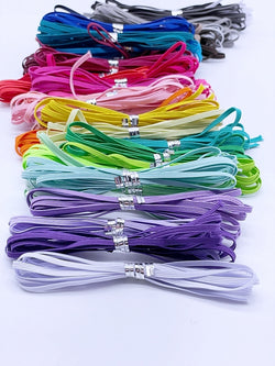 R003 Multi Colors  3mm Elastic Band Doll Sewing Craft Doll Clothes Making Sewing Supply 2 yards