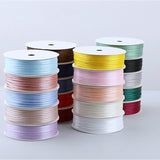 R018 Skinny 2mm Ribbon 20 Colors Sewing Craft Doll Clothes Making Sewing Supply