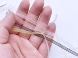 R020 Organza Ribbon Multi Colors 3mm Skinny Ribbon Sewing Craft Doll Clothes Making Sewing Supply