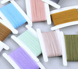 R020 Organza Ribbon Multi Colors 3mm Skinny Ribbon Sewing Craft Doll Clothes Making Sewing Supply