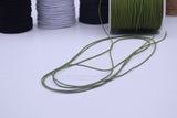 R022 Multi Color Super Skinny 1mm Round Elastic Band Doll Sewing Craft Doll Clothes Making Sewing Supply