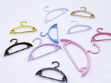 D046 Colorful Doll Miniature Clothes Hanger 1/6 1/12 Miniature For 12" Fashion Dolls Like FR PP Blythe BJD