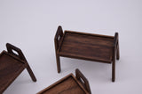 D056 Wood ShoeShelf Storage Shelf Dollhouse Miniature Display For 1/12 Scale 1/6 Scale Dolls