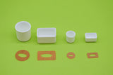 D057 Tiny Tissue Box Round/Cube Cover Dollhouse Miniature Display For 1/12 Scale 1/6 Scale Dolls