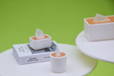 D057 Tiny Tissue Box Round/Cube Cover Dollhouse Miniature Display For 1/12 Scale 1/6 Scale Dolls