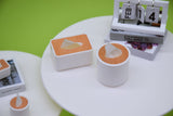 D057 Tiny Tissue Box Round/Cube Cover Dollhouse Miniature Display For 1/12 Scale 1/6 Scale Dolls