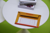 D058 Mini Shipping Document Envelope Paper Mailer Dollhouse Miniature Display For 1/6 Scale Dolls
