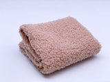 F005 Cute Polyester Sherpa Lamb Faux Fur Fabric For Winter Doll Coat Doll Clothes Sewing Notion