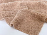 F005 Cute Polyester Sherpa Lamb Faux Fur Fabric For Winter Doll Coat Doll Clothes Sewing Notion