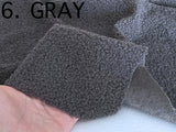 F005 Cute Polyester Sherpa Lamb Faux Fur Fabric For Winter Doll Coat Doll Clothes Sewing Notion