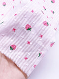 F015 Cute Strawberry 45×35cm Cotton Fabric For Doll Clothes Sewing Doll Craft Sewing Supply