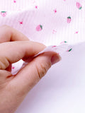 F015 Cute Strawberry 45×35cm Cotton Fabric For Doll Clothes Sewing Doll Craft Sewing Supply